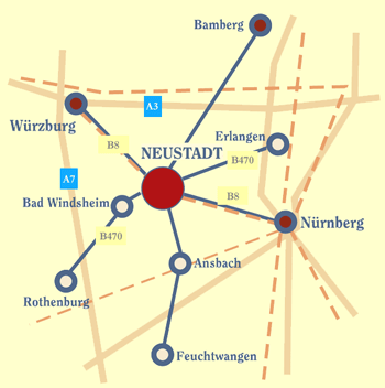Verkehrsspinne Neustadt Aisch