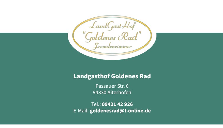 Land-Gasthof Goldenes Rad